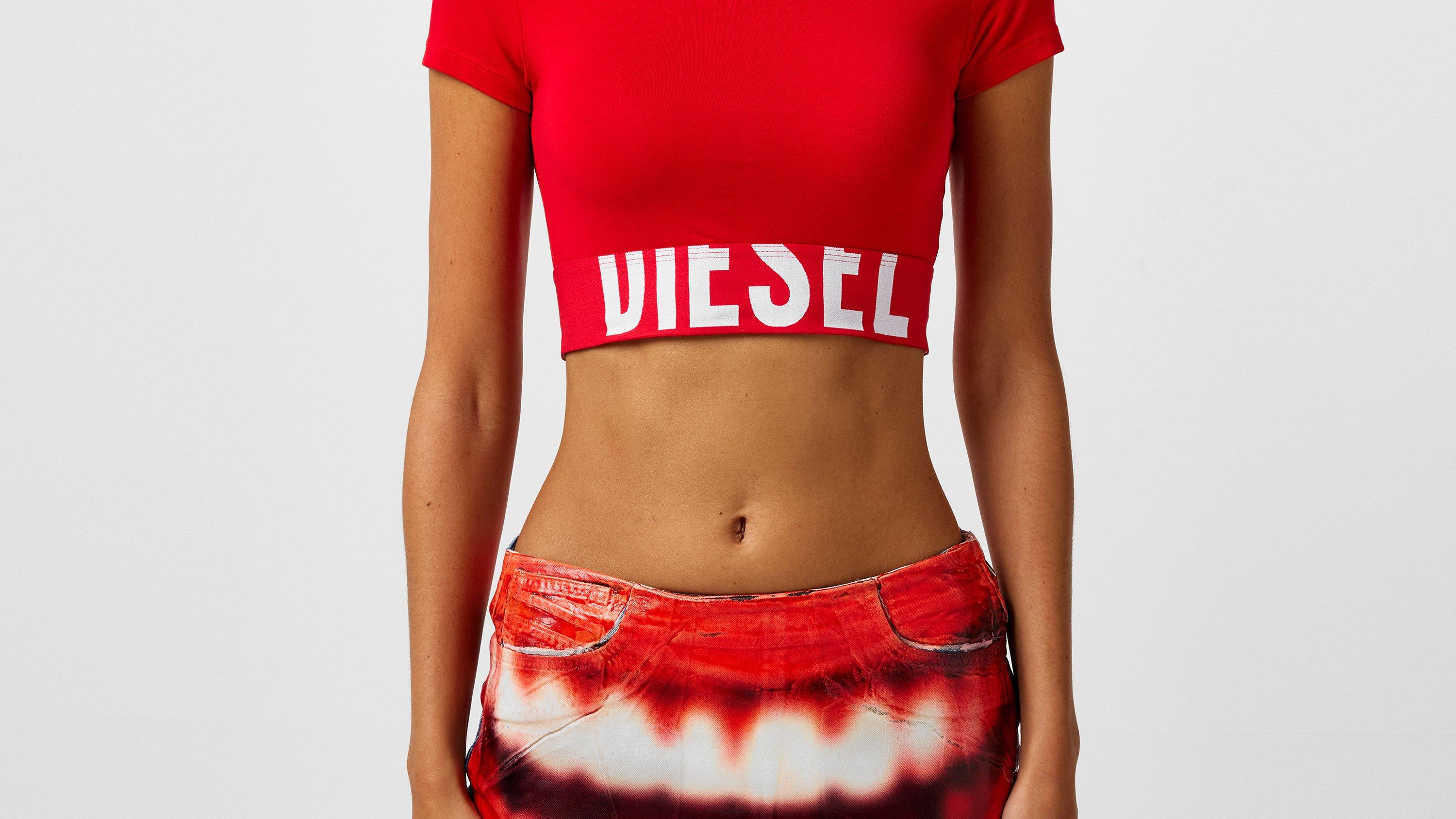 Diesel Jeans | Uftee sport Cropped T shirt | Cropped T Diesel Jeans | Uftee sport Cropped T shirt | Cropped T